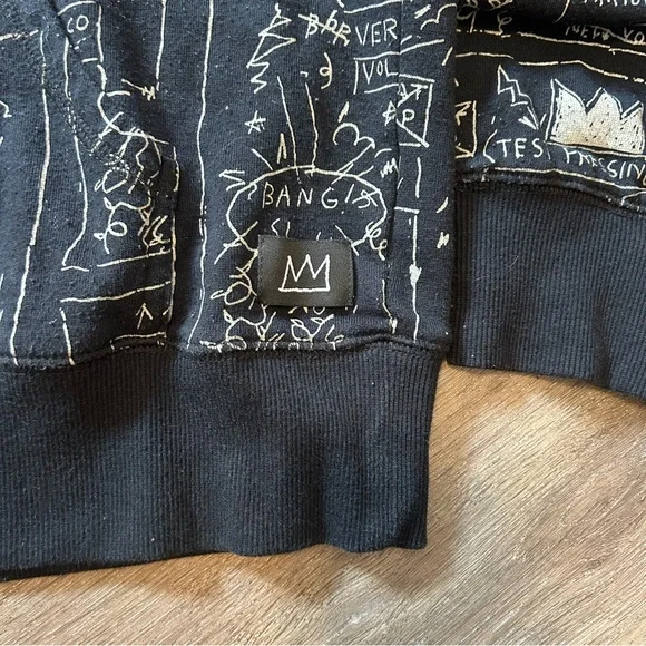 Jean-Michel Basquiat Graphic Hoodie - Picture 4 of 9